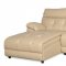 3117 Power Reclining Sectional Sofa in Champagne by Albany