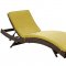 Peer Outdoor Patio Chaise Lounge Choice of Color by Modway