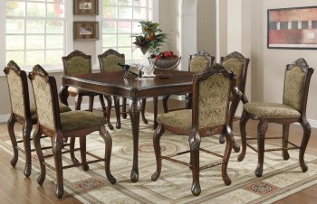 103118 Andrea Counter Height Dining Table by Coaster w/Options [CRDS-103118 Andrea]