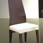 Elegant Set of 2 Dining Chairs W/Wooden Back Support