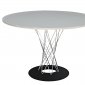 Typhoon Dining Table in White by Modway