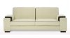 Lifestyle Solutions Sarasota Bycast Leather Sofa Bed in Ivory