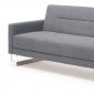 M143 Savina Sofa Bed in Light Grey by At Home USA