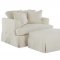 Bentley Sofa in Bull Natural Fabric by Klaussner w/Options