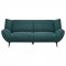 Acton Sofa 511161 in Teal Fabric by Coaster w/Options