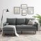 Revive Sectional Sofa in Gray Fabric by Modway