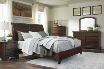 Brookbauer Bedroom 5Pc Set B767 in Brown by Ashley w/Options [SFABS-B767 Brookbauer]