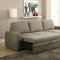 Derwyn Sectional Sofa 51645 in Light Brown Linen Fabric by Acme