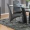 Svana CM3382T 5Pc Dinette Set of Pedestal Table & 4 Chairs