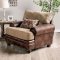 Fletcher Sofa SM5148 in Brown Chenille & Leatherette w/Options