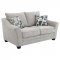 Tomkins Sofa & Loveseat Set 509671 Light Gray Boucle by Coaster