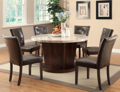 103781 Milton Dining Table by Coaster w/Optional Chairs