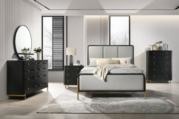 Arini Bedroom 224331 in Black by Coaster w/Options [CRBS-224331 Arini]