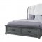 Rowan Bedroom in Gray by Global w/Storage Bed & Options