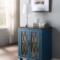 Lassie Console Table AC00195 in Antique Blue by Acme