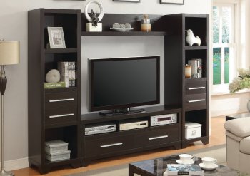 703301 Entertainment Unit in Cappuccino by Coaster [CRWU-703301]