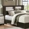 Pell Bedroom 1967 5Pc Set in Espresso & White by Homelegance