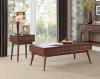 Frolic Coffee & End Table 3Pc Set 3590-30 in Brown - Homelegance