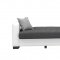 Lego Sofa Bed in Grey Microfiber by Rain w/Optional Items