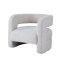 Yitua Accent Chair AC00233 in White Teddy Sherpa by Acme