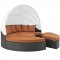 Sojourn Outdoor Patio Daybed EEI-1986 by Modway w/ Canopy