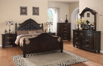 G9000 Bedroom in Cappuccino by Glory Furniture w/Options [GYBS-G9000]