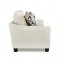 Posen Sofa in Bone Fabric by Klaussner w/Options