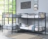 Cordelia Twin/Full Bunk Bed BD00365 in Black by Acme