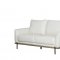 U858 Sofa & Loveseat in White Leather Gel by Global w/Options