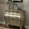 Vanas Bombay Chest 90109 in Silver by Acme w/3 Drawers