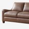 Napa Sofa & Loveseat Set Leather Italia in Peanut w/Options