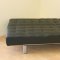 Black, Chocolate or White Leatherette Multi Position Sofa Bed