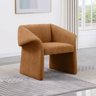 Ramsey Accent Chair 907523 in Honey Fabric by Coaster