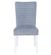 Monaco 03 Dining Chairs Set of 4 in Gray Velvet by Global