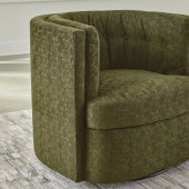 905437 Swivel Accent Chair in Moss Green by Coaster