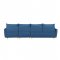 Marcin Sectional Sofa 51820 in Blue Fabric by Acme