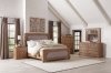 Florence 205171 Bedroom Set in Natural Wood by Coaster