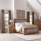 Florence 205171 Bedroom Set in Natural Wood by Coaster