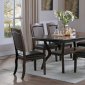 Whitby 7Pc Dining Set 5617-72 in Dark Brown by Homelegance