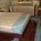 Two-Tone Wenge & Beige Contemporary Platform Bedroom Set