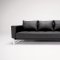 Cassius White Leatherette Sofa Bed Convertible by Innovation