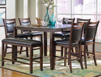 Dupree Counter Height Dining Set 5Pc 105478 by Coaster w/Options [CRDS-105478 Dupree]