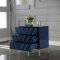 Collette Side Table 826 in Navy Blue Lacquer by Meridian