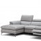 Serena Sectional Sofa in Premium Leather by J&M