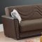 Toronto Sofa Bed in Brown Fabric by Empire w/Options