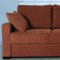 Cocoa or Graphite Fiber Fabric Upholstery Sectional Sofa