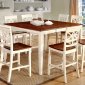 Torrington CM3552WC-PT 5Pc Counter Height Dinette Set w/Options