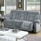 Bloomington CM6129GY Power Reclining Sofa in Fabric w/Options