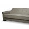 Delux Mocha Microfiber Sleeper Sofa With Storage