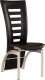 D290DC Dining Chair Set of 4 in Black PU by Global